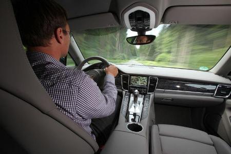Porsche Panamera S Hybrid, Cockpit
