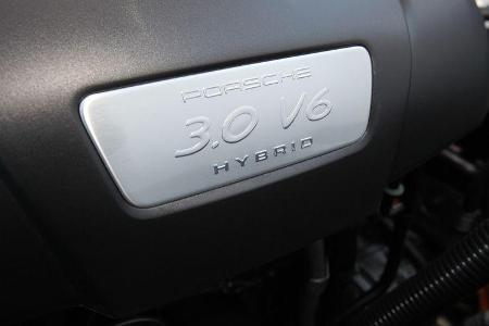 Porsche Panamera S Hybrid, Schild, Emblem
