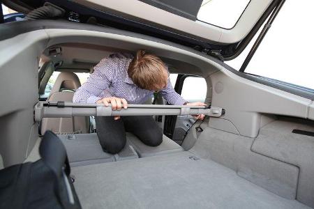 Porsche Panamera S Hybrid, Kofferraum, Innenraum