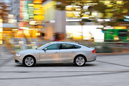 Audi A5 Sportback 1.8 TFSI, Seitenansicht