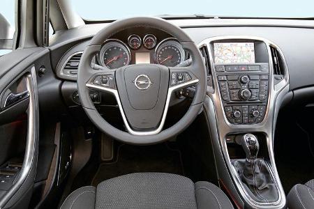 Praxistest, Opel Astra Sportstourer 1.4 Turbo, Cockpit
