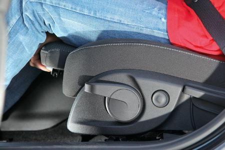 Praxistest, Opel Astra Sportstourer 1.4 Turbo, Sitzverstellung