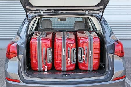 Praxistest, Opel Astra Sportstourer 1.4 Turbo, Kofferraum