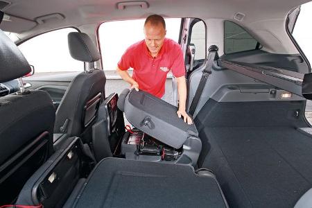 Ford Grand C-Max 2.0 TDCi, Fondsitze, umklappen