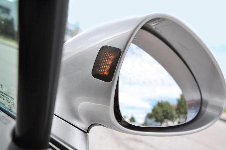 Porsche Panamera Diesel, Rückspiegel, Seitenspiegel