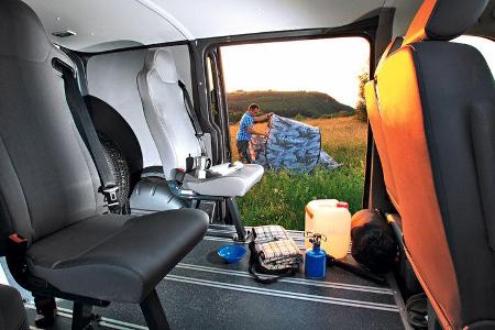 VW T5 Rockton, Innenraum