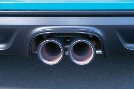 Porsche 718 Cayman S, Auspuff, Endrohre