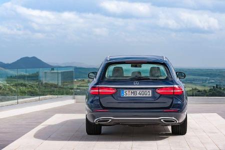 Mercedes E 220 d T-Modell, Heckansicht