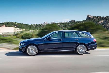 Mercedes E 220 d T-Modell, Seitenansicht