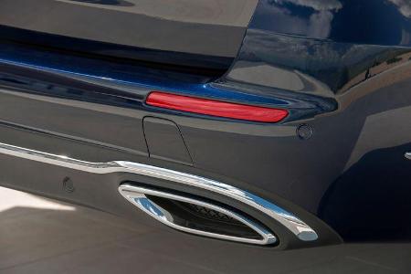 Mercedes E 220 d T-Modell, Endrohr, Auspuff