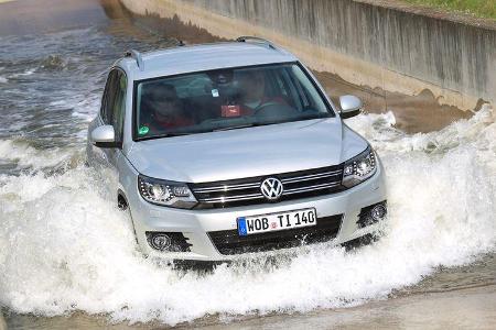 VW Tiguan 2.0 TSI 4motion Sport & Style, Wasser