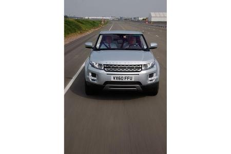 Range Rover Evoque, Frontansicht, Straße, Fahrt