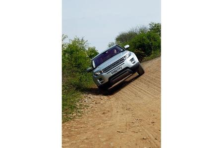 Range Rover Evoque, Frontansicht, Gelände