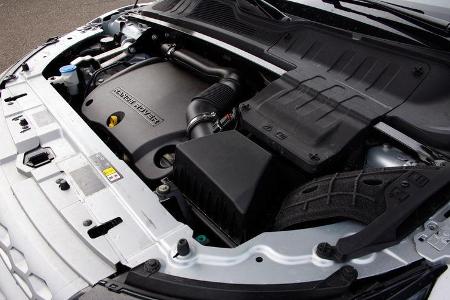Range Rover Evoque, Motorraum, Motor