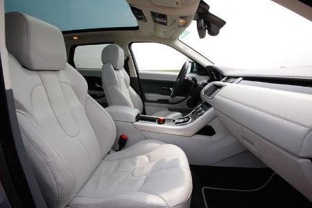 Range Rover Evoque, Innenraum, Fahrersitz