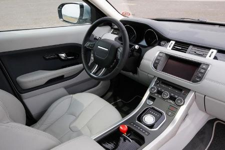 Range Rover Evoque, Cockpit, Fahrersitz
