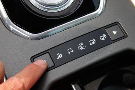 Range Rover Evoque, Fahrprogramme, Schalter, Detail