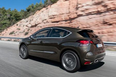 Citroen DS4, Rückansicht, Überlandfahrt