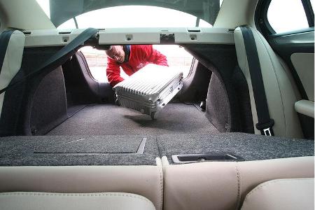 VW Jetta, Kofferraum