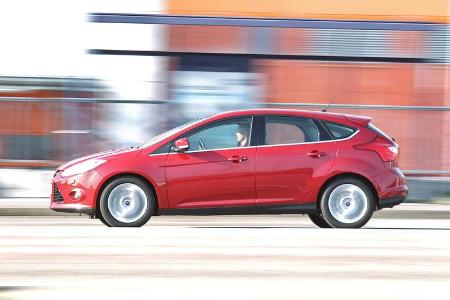 Ford Focus 1.6 Ecoboost, Bremstest, Wasser