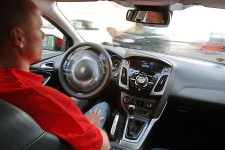 Ford Focus 1.6 Ecoboost, Parken