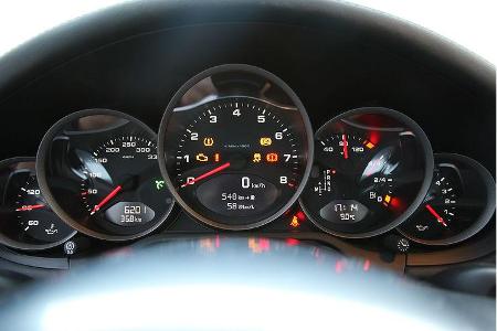 Porsche 911 Carrera GTS, Tacho