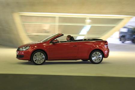 VW Golf Cabrio 1.4 TSI, Seitenansicht