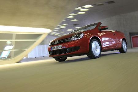 VW Golf Cabrio 1.4 TSI, Frontansicht, Front