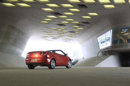 VW Golf Cabrio 1.4 TSI, Rückansicht, Heck