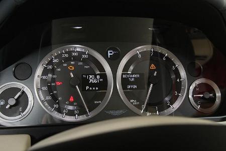 Aston Martin Rapide Cockpit