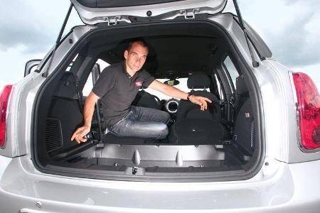 Mini Cooper Countryman, Kofferraum