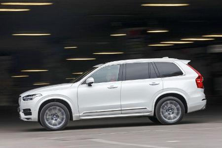 Volvo XC90 D5, Seitenansicht