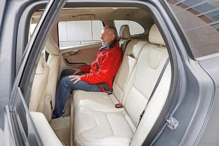 Volvo XC60 D5, Fondsitze