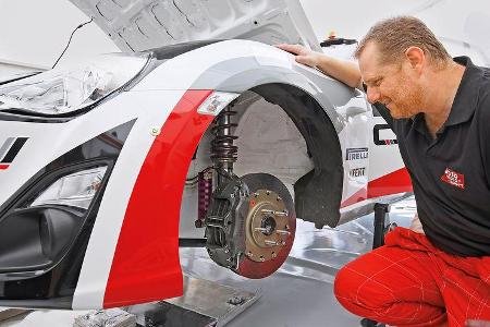 Toyota GT86 R3, Stoßdämpfer