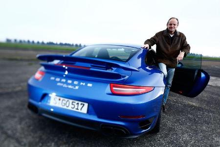 Porsche 911 Turbo S, Heckansicht, Horst von Saurma