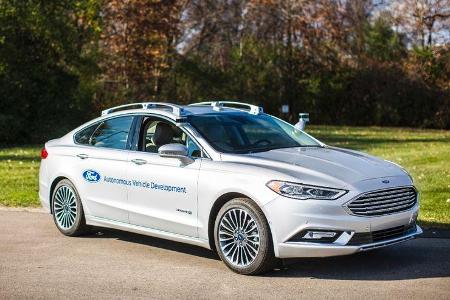Ford Fusion (US) 2017 Hybrid Autonomous Drive