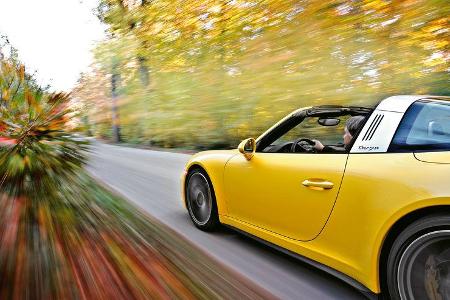 Porsche 911 Targa 4S, Seitenansicht