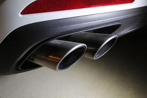 Porsche Panamera 4S, Auspuff, Endrohre