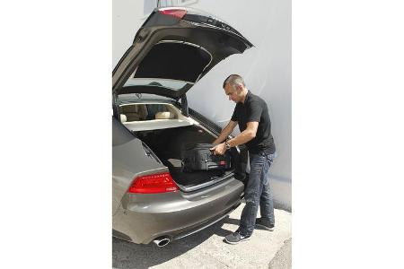 Audi A7 Sportback, Heckklappe, Kofferraum
