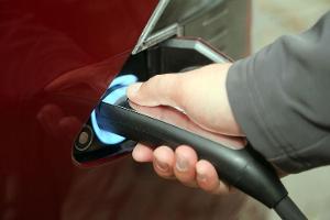 Ladestecker Tesla Elektroauto