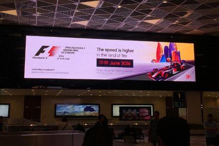 Impressionen - F1 Tagebuch - GP Aserbaidschan 2016