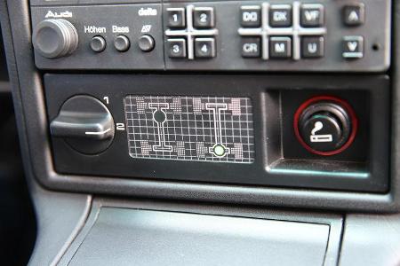 Audi 200, Bedienelemente