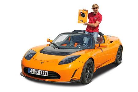 Tesla Roadster, Frontansicht