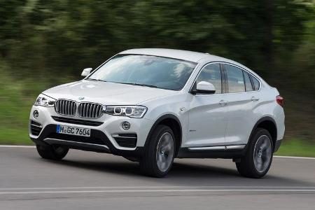 BMW X4 xDrive 35d, Seitenansicht