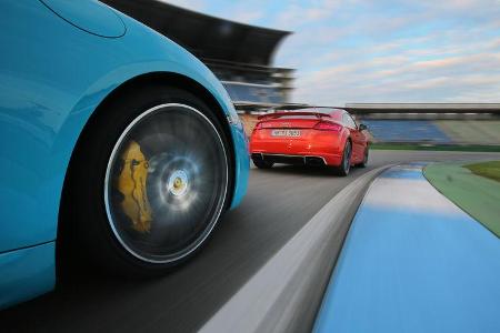 Audi TT RS Coupé, Porsche 718 Cayman S, Impression