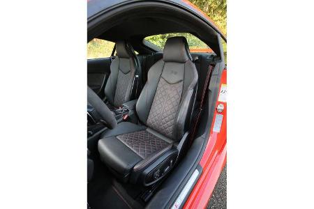 Audi TT RS Coupé, Fahrersitz