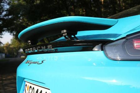 Porsche 718 Cayman S, Heckspoiler