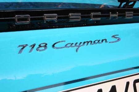 Porsche 718 Cayman S, Typenbezeichnung