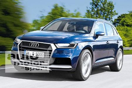 Audi Q5, Frontansicht