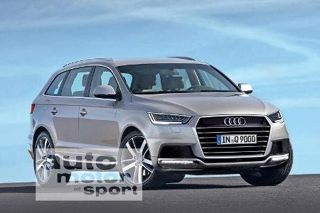 Audi Q9, Frontansicht